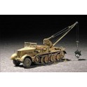 Maquette Grue pivotante 6t sur half-track 18t, 2ème GM 1941