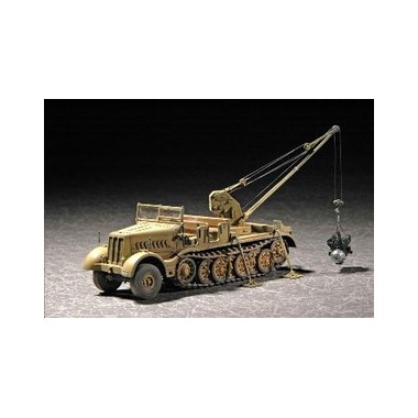 Maquette Grue pivotante 6t sur half-track 18t, 2ème GM 1941