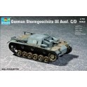 Maquette Canon d'assaut Sturmgeschutz 3 Ausf C/D, 2ème GM