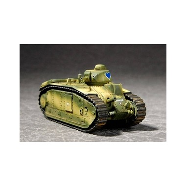 Maquette Char lourd français Renault B1 Bis, 2ème GM 1940