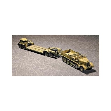Maquette Half-track Sd.Kfz.9 + remorque Sd.Ah.116