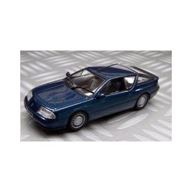 Miniature Alpine V6 Turbo Bleu foncé