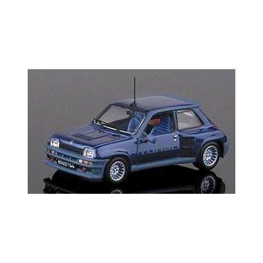 Miniature Renault R5 Turbo Phase I Bleue
