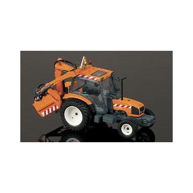 Miniature Tracteur Renault Ergos 100 faucheuse laterale - francis