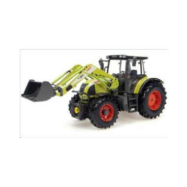 Miniature Tracteur Claas Ares 577 ATZ avec chargeur