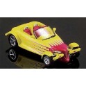 Miniature Plymouth Prowler "Hot-Rod" jaune