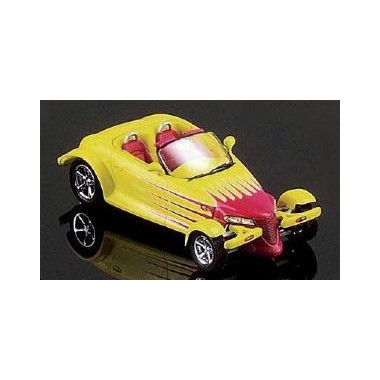 Miniature Plymouth Prowler "Hot-Rod" jaune Miniature Plymouth Prowler "Hot-Rod" jaune