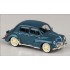 Miniature Renault 4CV Bleue Turquoise