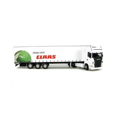 Miniature Scania R580 + Remorque "Claas"