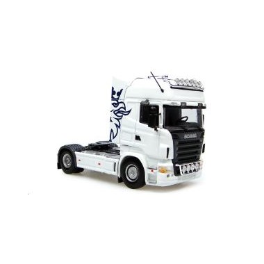 Miniature Scania R580 blanc Miniature Scania R580 blanc