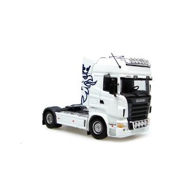 Miniature Scania R580 blanc - francis miniatures