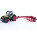 Miniature Claas Ares 836 + Kuhn FC 303 GC