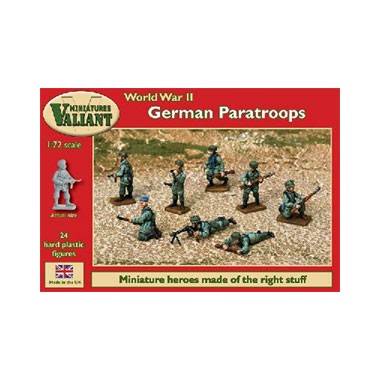 Figurines maquettes Troupes Parachutistes Allemandes, 2ème GM