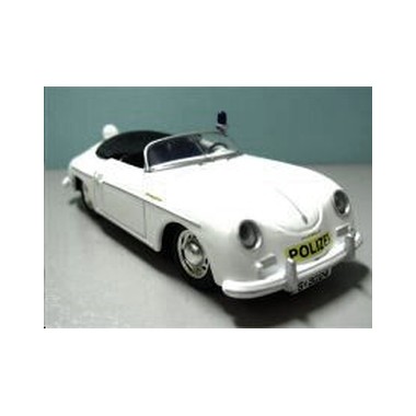 Miniature Porsche 356 Cabriolet Police Autoroute allemande