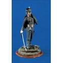 Figurine maquette Officier Hussard prussien, 1er Empire