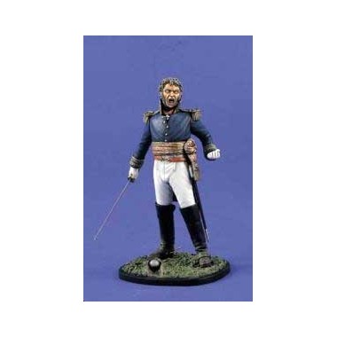 Figurine maquette Général Cambronne a Waterloo