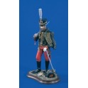 Figurine maquette Hussard russe Régiment Irkustkii, 1er Empire