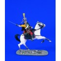 Figurine maquette 9ème Hussards à cheval, 1er Empire