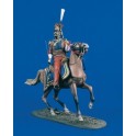 Figurine maquette Colonel Colbert Lanciers Rouges, 1er Empire