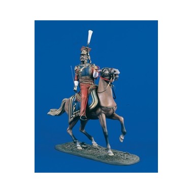 Figurine maquette Colonel Colbert Lanciers Rouges, 1er Empire