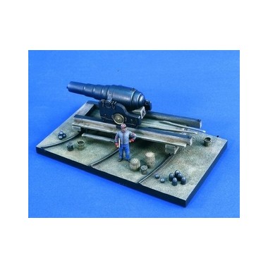 Maquette canon Armstrong Rifle 8 pouces Confédérés