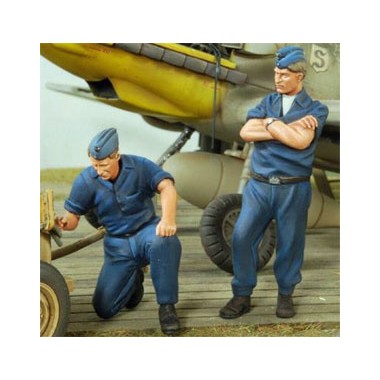 Figurines Equipage Luftwaffe 