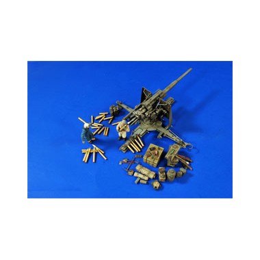 Maquette 88mm Flak/Pak Crew-Ammo-Gear