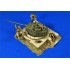 German T34 Turret Bunker, figures and Accessories