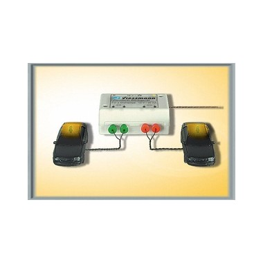 Centrale clignotante avec 2 ampoules jaunes