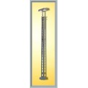 Lampadaire double mat treillis