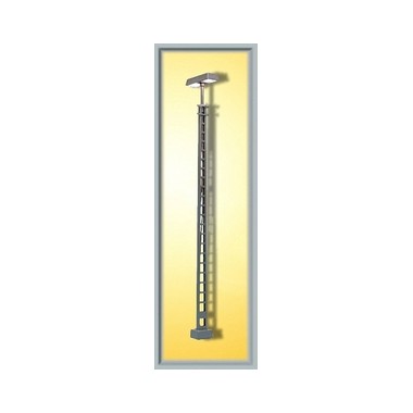 Lampadaire double mat treillis