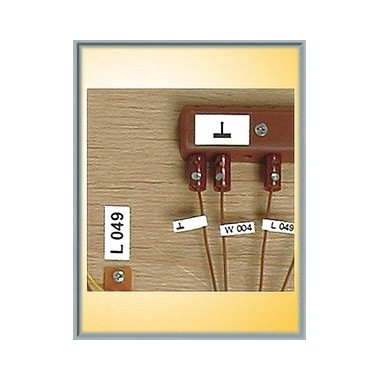 Etiquettes pour marquage des cables électriques
