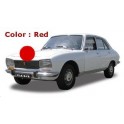 Miniature Peugeot 504 Rouge 1975