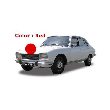 Miniature Peugeot 504 Rouge 1975