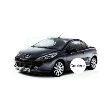 Miniature Peugeot 207 CC Blanche