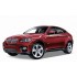 Miniature BMW X6 Bordeaux