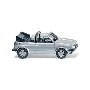 Miniature Volkswagen Golf I Cabriolet argent métallique Miniature Volkswagen Golf I Cabriolet argent métallique