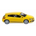 Miniature Volkswagen Scirocco jaune