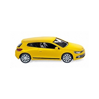 Miniature Volkswagen Scirocco jaune