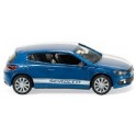 Miniature Volkswagen Scirocco bleu métallisé 