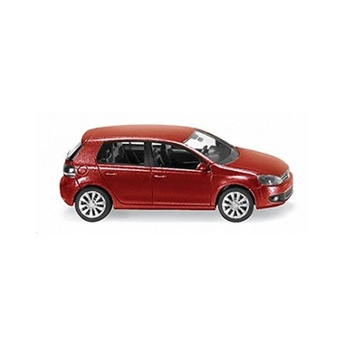 Miniature Volkswagen Golf 5 portes serie 6 rouge