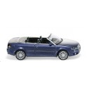 Miniature Audi A4 cabriolet bleue