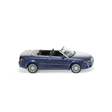 Miniature Audi A4 cabriolet bleue