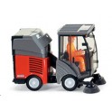 Miniature balayeuse Hako Citymaster 300, avec conducteur