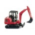 Miniature mini pelle Terex HR18