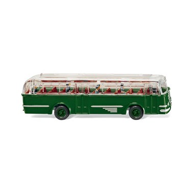 Miniature Büssing Trambus avec passagers