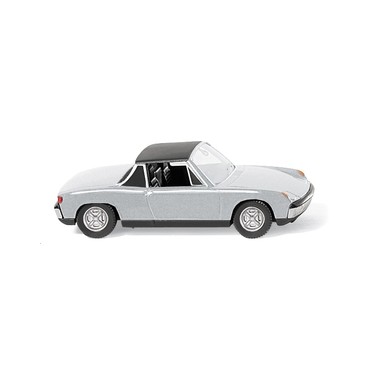 Miniature Porsche 914 gris métallisé