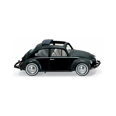 Miniature Volkswagen Coccinelle toit ouvrant noire