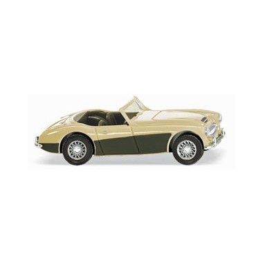 Miniature Austin Healey 3000 Ivoire