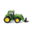 Miniature tracteur John Deere 6920S avec fourches